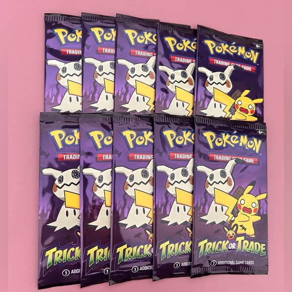 Pokemon Sealed Trick or Trade Bundle - 10 Pack - Picture 7 of 7